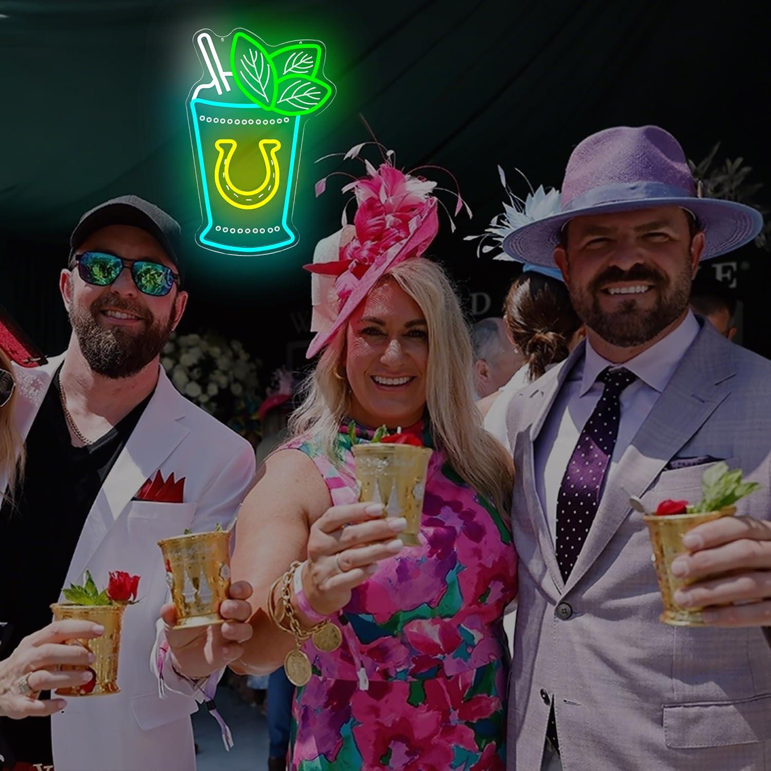 ミントジュレップ・カクテルのネオンサインは、バー、レストラン - Neon Sign Party のレビューと価格