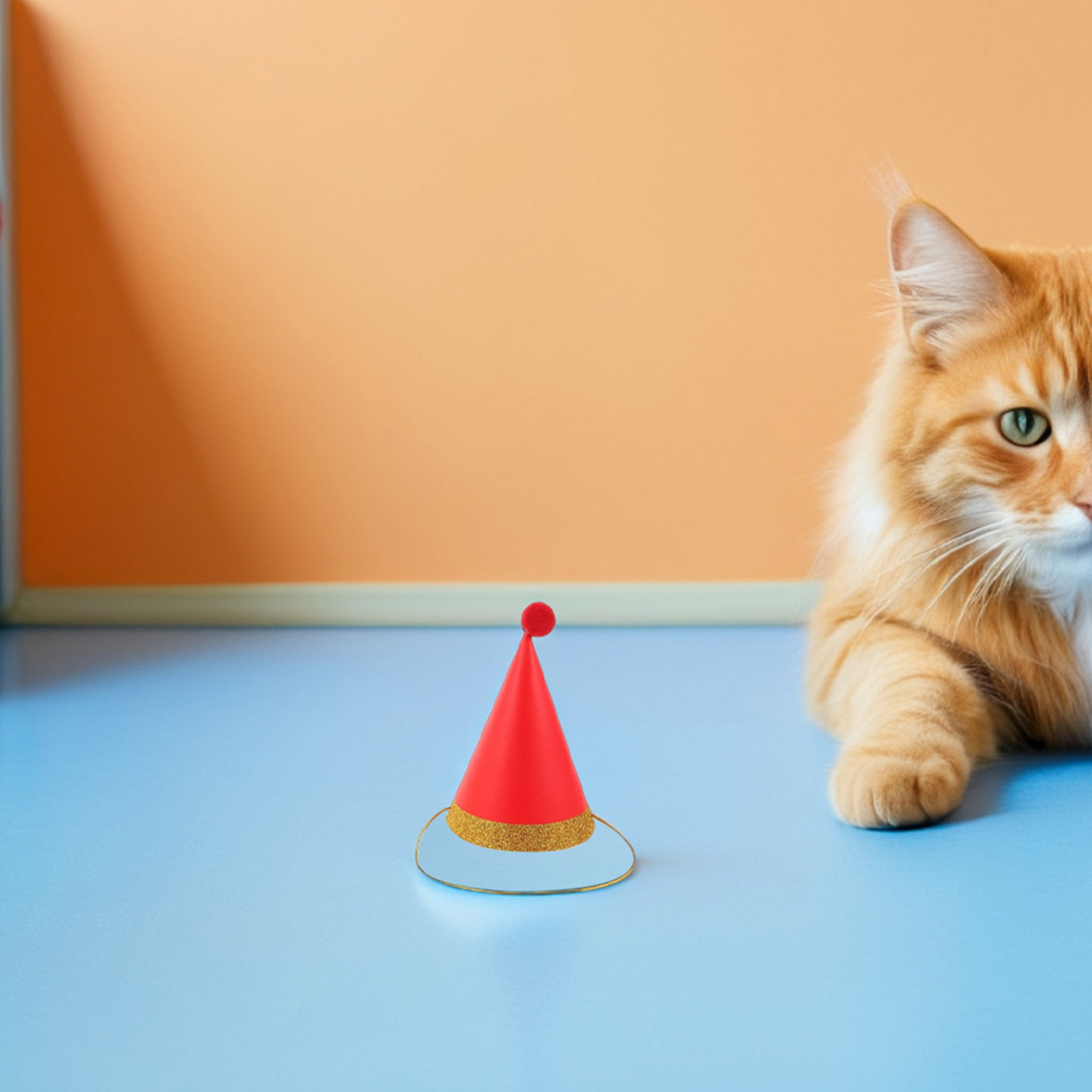 16個入り ペット用誕生日帽子。快適な着用感で、子犬や子猫に - Party Hat Cone のレビューと価格